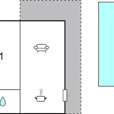 1 Bedroom Awesome In Apartment *